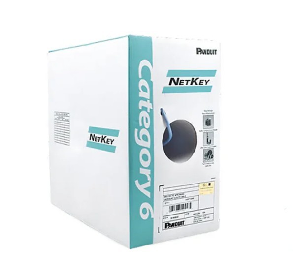 NUL6CR04BU-CE. Cable UTP CAT6 Panduit Netkey LSZH 305m Azul